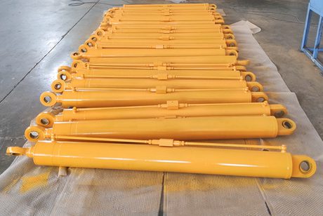 Double Acting Hydraulic Cylinder with Valve